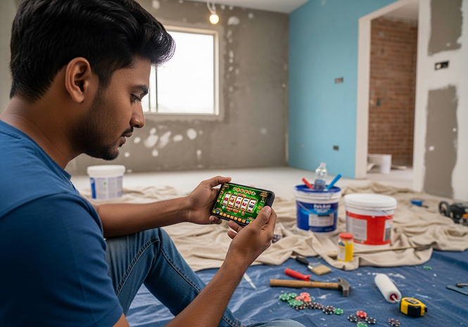 অনলাইন জুয়া খেলা এবং অ্যাপার্টমেন্ট মেরামত